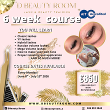 Load image into Gallery viewer, 6 Week Lash Training Deposit
