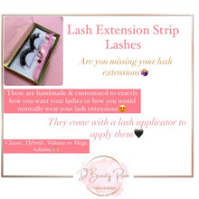 Load image into Gallery viewer, Lash extension strip Lashes