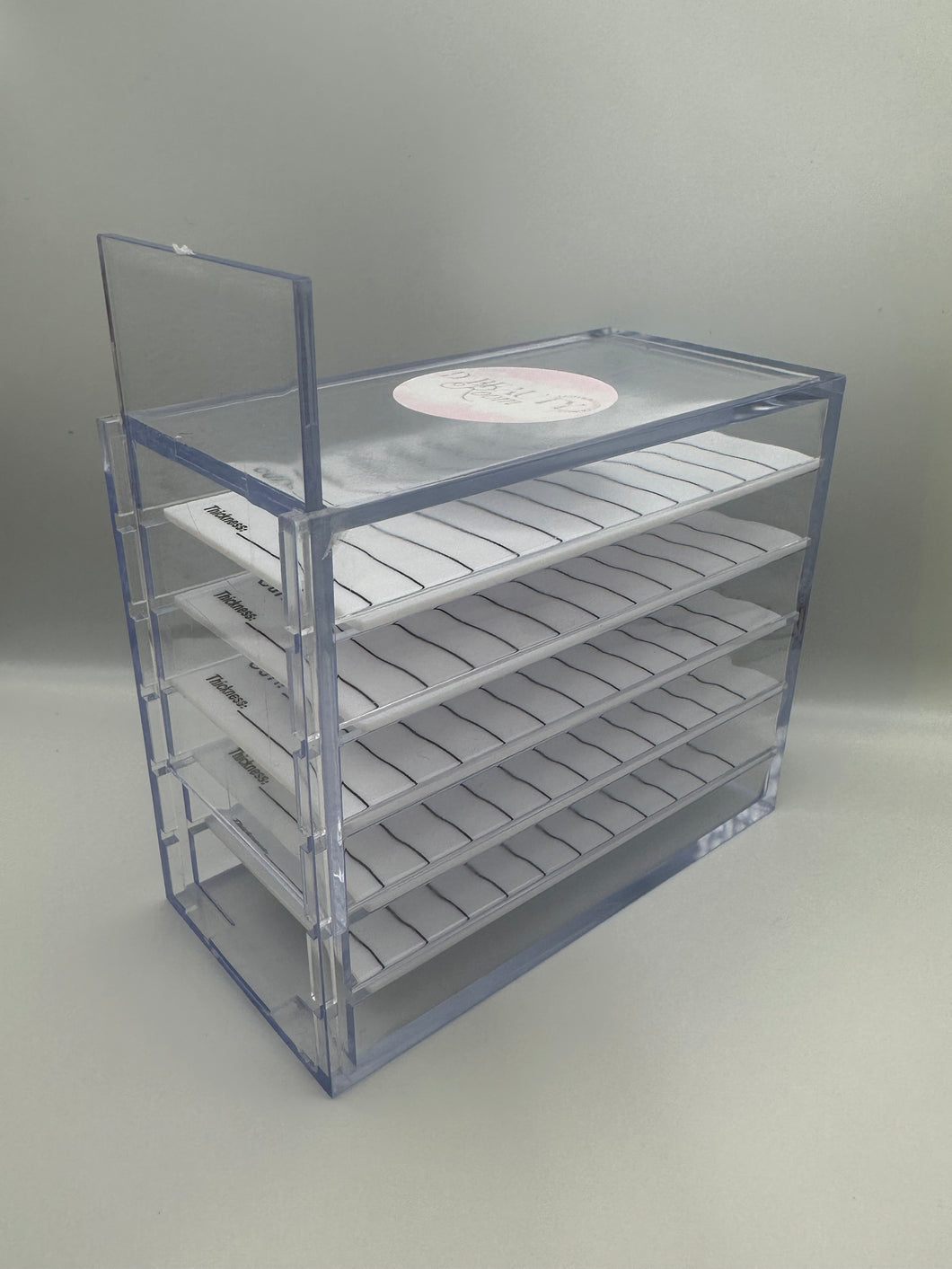 Eyelash storage box 5 trays