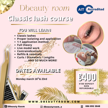 Load image into Gallery viewer, Classic Lash Course Deposit
