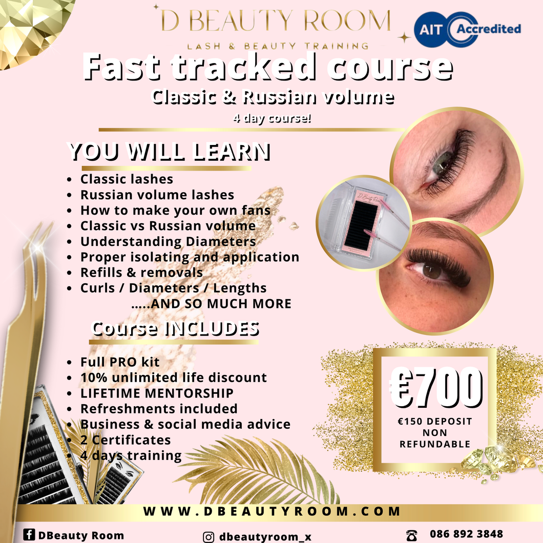 Fast Tracked Course Deposit (Classic & Russian)