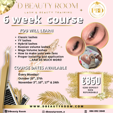 Load image into Gallery viewer, 6 Week Lash Training Deposit
